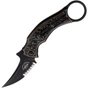 Bastinelli Creations S18SZ Mako Knife Serrated Bronze