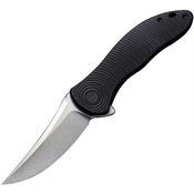 Civivi 20075A1 Synergy3 TP Linerlock Knife Black Handles