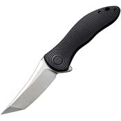 Civivi 20075B1 Synergy3 Damascus Tanto Knife Black Handles