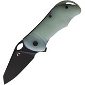 CMB 05J Hippo Knife D2 Jade Handles