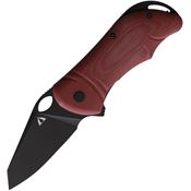 CMB 05R Hippo Knife D2 Red Handles