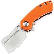 Kansept 3030A6 Mini Korvid Linerlock Knife Orange Handles
