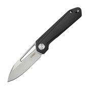 Kubey 321A Royal Linerlock Knife Black Handles