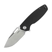 Kubey 322A Linerlock Knife Black Handles