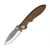 Leader 110 F110 Linerlock Knife Walnut Handles