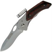 Ontario 8805 Map Light Framelock Knife Wood Handles