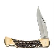 Schrade 1136005 Papa Bear Lockback Knife Staglon Handles