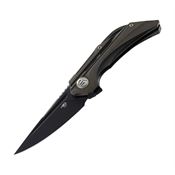 Bestech  T2201D Vigil Framelock Knife Bronze Handles