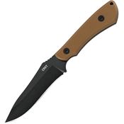 CRKT 2083 Ramadi Carbon Fixed Blade Knife Tan Handles