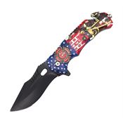 ElitEdge 10967USFD Fire Fighter Linerlock Knife