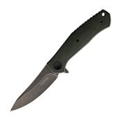 Kershaw 4020MCG Concierge Linerlock Knife OD Green Handles