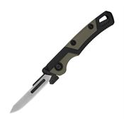 Kershaw 1891 Lonerock RBK 2 Linerlock Knife Black/Green Handles