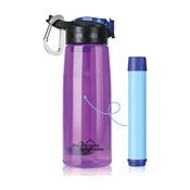 Membrane Solutions LOEWB007 Water Filter Bottle Purple