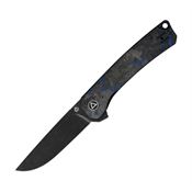 QSP  139G2 Osprey Linerlock Knife with G10/CF Handles