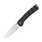 QSP  139G1 Osprey Linerlock Knife with G10/CF Handles