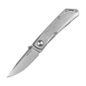 Real Steel 7082 Luna Eco Framelock Knife Stonewashed Handles