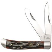 Roper Knives 0008CBB Mini Trapper Chaparral