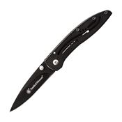 Smith & Wesson LPBCP Little Pal Framelock Knife Black Handles