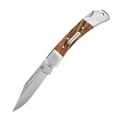 Winchester 3440 Lasso Lockback Knife Zebra Wood Handles