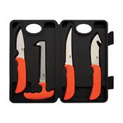 Winchester 3752 Deer Season XP Kit Fixed Blade Knife Orange Handles