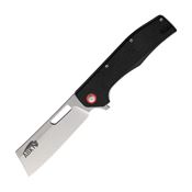 ABKT Tac 1029B D-Force Linerlock Knife Black Handles