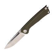 Acta Non Verba Z200009 Z200 Linerlock Knife with Olive Handles