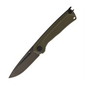 Acta Non Verba Z200021 Z200 Linerlock Knife with Olive DLC Handles