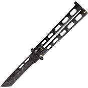 Bear & Son 115TANGXD Tanto Butterfly Knife Galaxy Handles