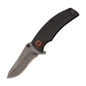 Browning 0465 Blood Trail Linerlock Knife Black Handles