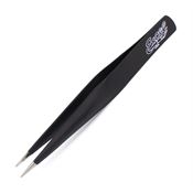 Excel 30422 Hollow Handle Tweezers Black