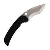Linton 92016124 Large Tactical Linerlock Knife Black Handles