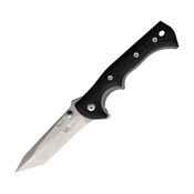 Linton 95056 Tanto Linerlock Knife Black Handles