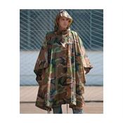 Mil-Tec 4459 Woodland Camo Ripstop Poncho