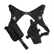 Mil-Tec 4482 Black Cordura Shoulder Holster