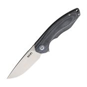 MKM-Maniago VP02BC Timavo Linerlock Knife with Black Handles