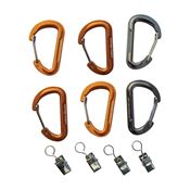 Outdoor Element CARCS Carabiner & Clip Set