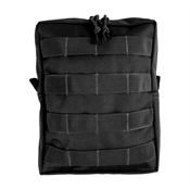 Red Rock 82004BLK Lg MOLLE Utility Pouch Black