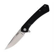 Revo WARDENBLK Warden 2 Assist Open Linerlock Knife with Black Handles