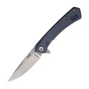 Revo WARDENGRY Warden 2 Linerlock Knife with Gray Handles