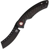 Red Horse 010 Hell Razor Linerlock Knife with Twill Handles