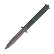 Rough Rider 1861 Large Stilletto Linerlock Knife Green Handles