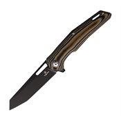 Shieldon 9043G1 Boa Linerlock Knife with Black Handles