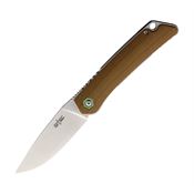 S-TEC S501BR Linerlock Knife with Brown Handles