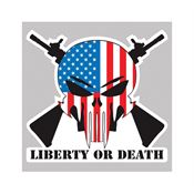United States Tactical BS753 Sticker Liberty or Death