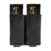 United States Tactical MOL01901 Double Mag Pouch Black