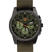5.11 Tactical 56722188 Outpost Chrono Tac Watch OD