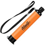 AtlasGo OESF017G Water Filter Straw Orange