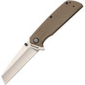 Browning 0469 Plateau Knife Tan Handles