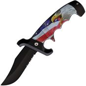 ElitEdge 10A79ESF Eagle Assist Open Linerlock Knife