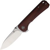 QSP  131O1 Hawk Linerlock Knife with Mkuruti Handles